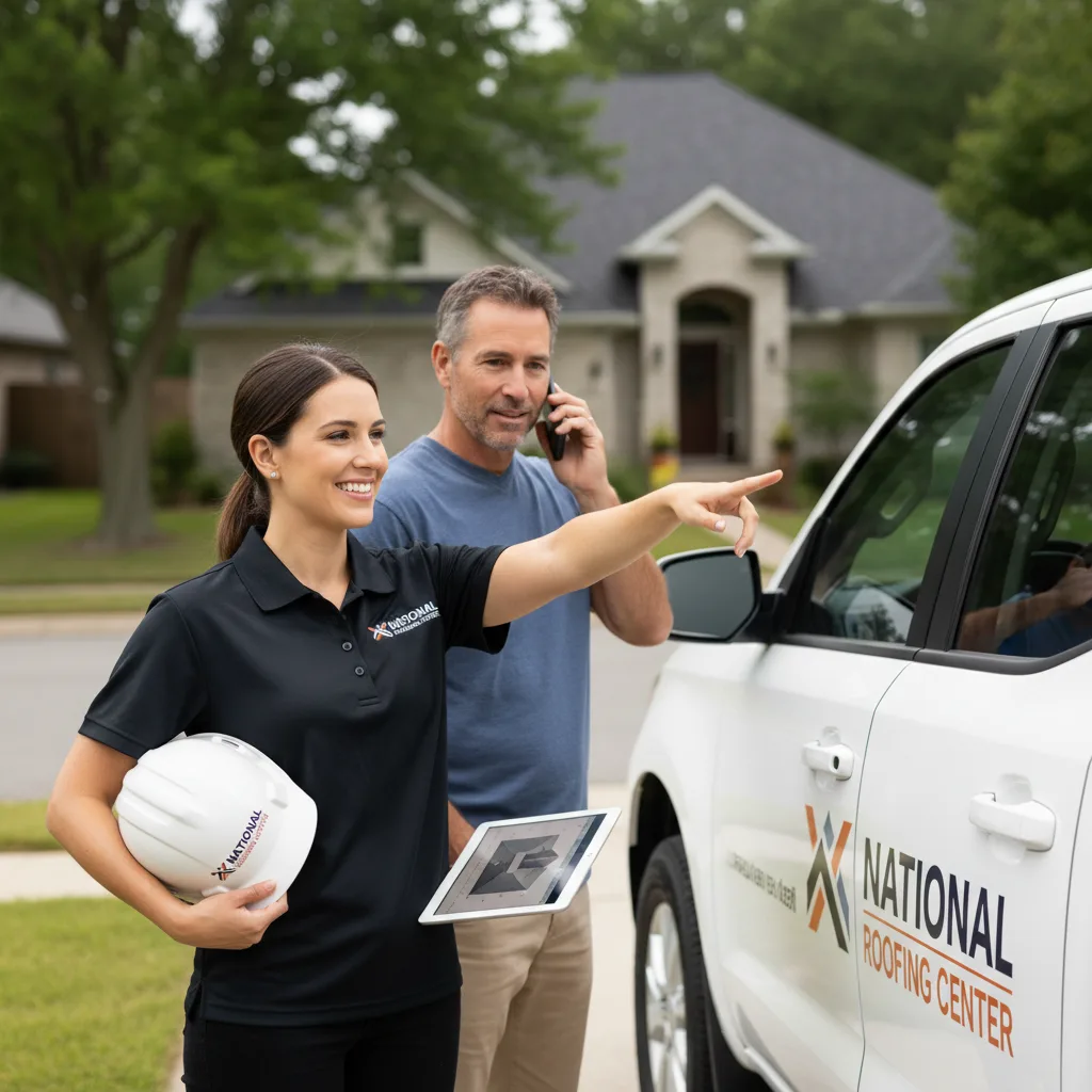 National Roofing Center customer support in Roundup