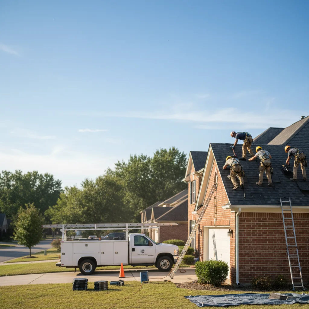 Roof Repair in Roundup